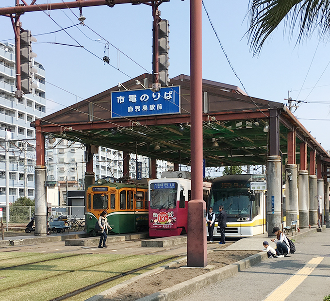 市電谷山線 鹿児島駅前駅