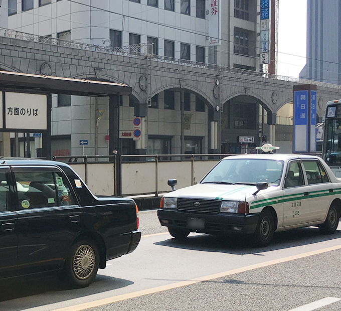 市電唐湊線 朝日通駅