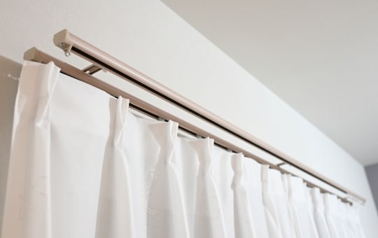 デザインカーテンレール設置