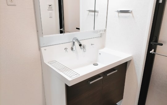 洗面化粧台交換